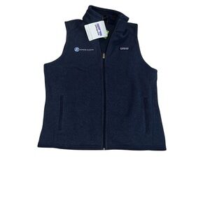 Patagonia Women’s Dark Blue Fleece Vest Size Large NWT